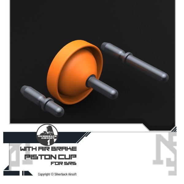 Silverback SRS Piston Cup & Air Brake Silverback,SBA,SRS,Piston,SBA-BPS-15