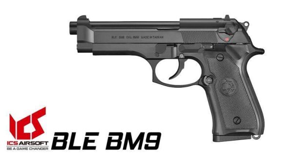 ICS BM9 M9 手槍 ICS Airsoft, ICS AEG, ICS 空氣軟槍, AEG 電動槍, 分離式 Gearbox, ICS M4