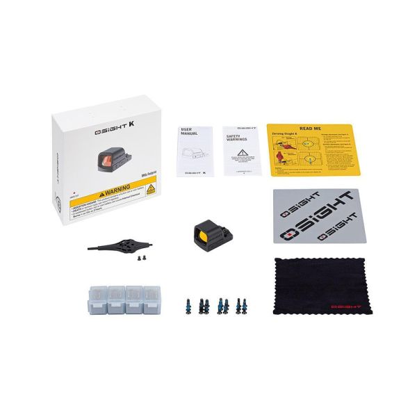 Olight OSIGHT K 6 MOA 內紅點瞄準鏡 Osight K, 紅點瞄具, RMSc Footprint, 6 MOA, Olight, RMR紅點, 手槍紅點, GBB紅點, IPSC瞄具, YMS