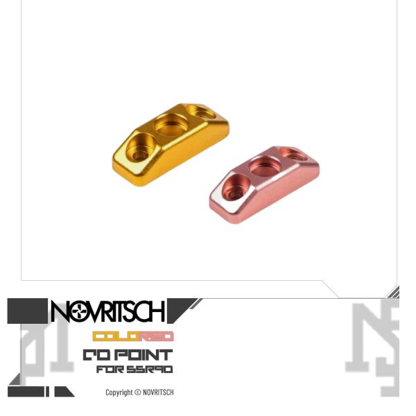 NOVRITSCH SSR90 Custom QD Points (Gold, Pink) NOVRITSCH,SSR90,FN Herstal,P90,Custom,QD Points,Gold,Pink