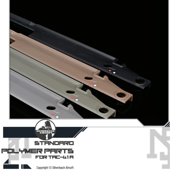 [Out of Stock] Silverback TAC-41 A Polymer Parts (Wolf Grey/FDE/OD/Black) Silverback,SBA,TAC-41,Polymer Parts,Wolf Grey,FDE,OD,Black,YMS AIRSOFT,YMS,AIRSOFT,YAMASHUN,TAIWAN AIRSOFT,AIRSOFT TAIWAN,亞瑪順,生存遊戲