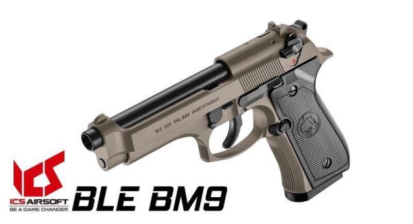 ICS BM9 M9 手槍 ICS Airsoft, ICS AEG, ICS 空氣軟槍, AEG 電動槍, 分離式 Gearbox, ICS M4