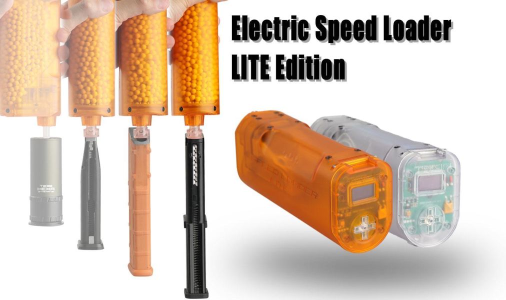 T238 Lite版 數控填彈器 T238, Electric Speed Loader, 電動填彈器, BB Loader, GBB填彈器, AEG填彈器, Airsoft BBs, OLED裝彈器, YMS