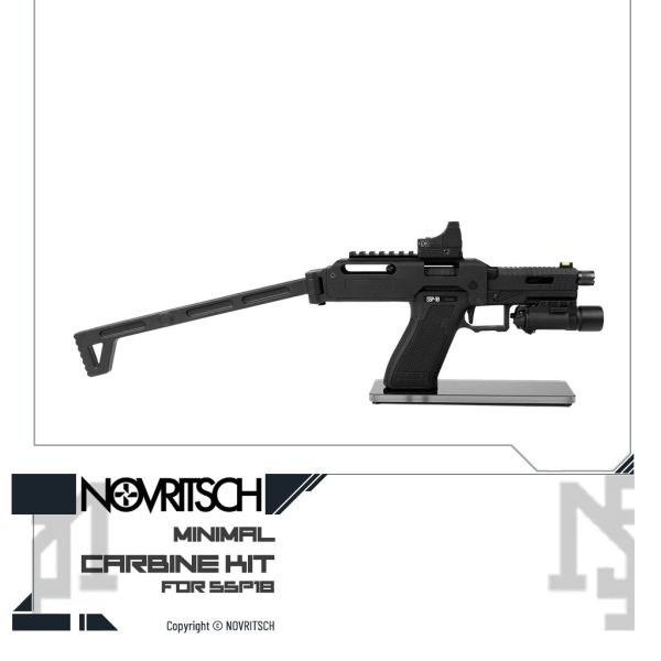 NOVRITSCH SSP18 Minimal Carbine Kit NOVRITSCH,SSP18,Glock,G17,G18,Minimal Carbine Kit,YMS AIRSOFT,YMS,AIRSOFT,YAMASHUN,TAIWAN AIRSOFT,AIRSOFT TAIWAN,亞瑪順,生存遊戲