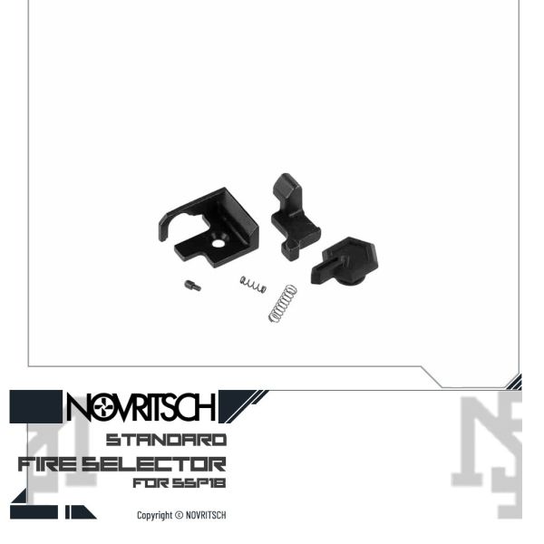 NOVRITSCH SSP18 Fire Selector Set NOVRITSCH,SSP18,Glock,G17,G18,Fire Selector,YMS AIRSOFT,YMS,AIRSOFT,YAMASHUN,TAIWAN AIRSOFT,AIRSOFT TAIWAN,亞瑪順,生存遊戲