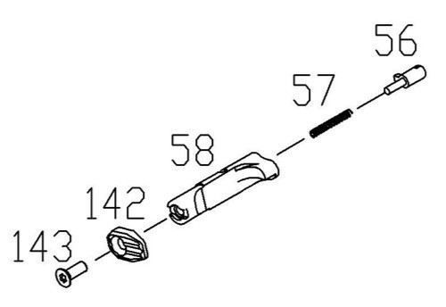 KJWORKS KP-19 原廠零件 #56#57#58#142#143 KJWORKS KP-19 原廠零件,YMS