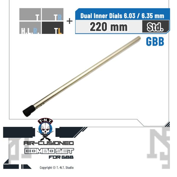 T-N.T. APS-X HOP-UP System GBB [標準] 管皮升級組 (220 mm + T-HOP/TR-HOP/HLR-HOP/TL-HOP) T-N.T.,APS-X HOP-UP System,GBB,標準,管皮升級組,精密管,內管,HOP皮,220 mm,T-HOP,TR-HOP,HLR-HOP,TL-HOP,YMS AIRSOFT,YMS,AIRSOFT,YAMASHUN,TAIWAN AIRSOFT,AIRSOFT TAIWAN,亞瑪順,生存遊戲