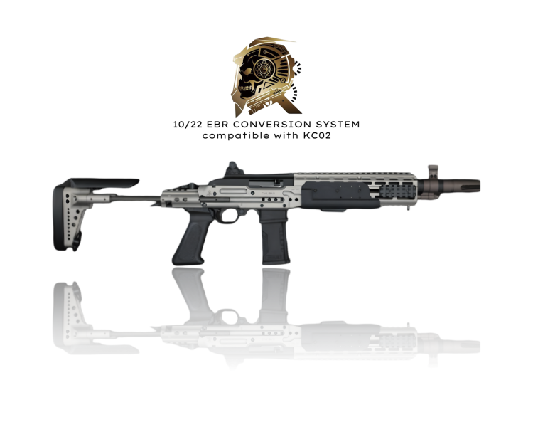 ITP 10/22 EBR 轉換套件 for KJ kc02 GBB 10/22EBR,KC02改裝,EBR套件,KC02升級,CNC機匣,MLOK,DMR,14mmCCW,Airsoft改裝