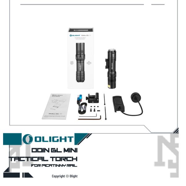 OLIGHT ODIN GL Mini Tactical Flashlight (Black) OLIGHT,Flashlight,Tactical,ODIN,GL Mini,YMS AIRSOFT,YMS,AIRSOFT,YAMASHUN,TAIWAN AIRSOFT,AIRSOFT TAIWAN,亞瑪順,生存遊戲