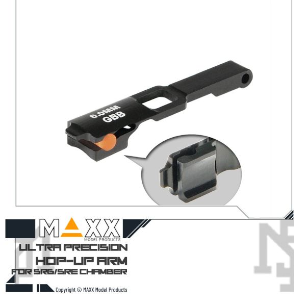 MAXX SRG / SRE Ultra Precision HOP-UP Arm (6 mm) MAXX,SRG,SRE,HOP-UP,Arm,6 mm,MX-HOP009HAL