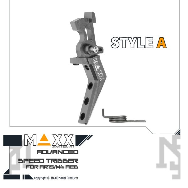 MAXX AEG Style A Advanced Speed Trigger (Titan) MAXX,AEG,Style A,Advanced,Speed Trigger,Titan,MX-TRG002SAT