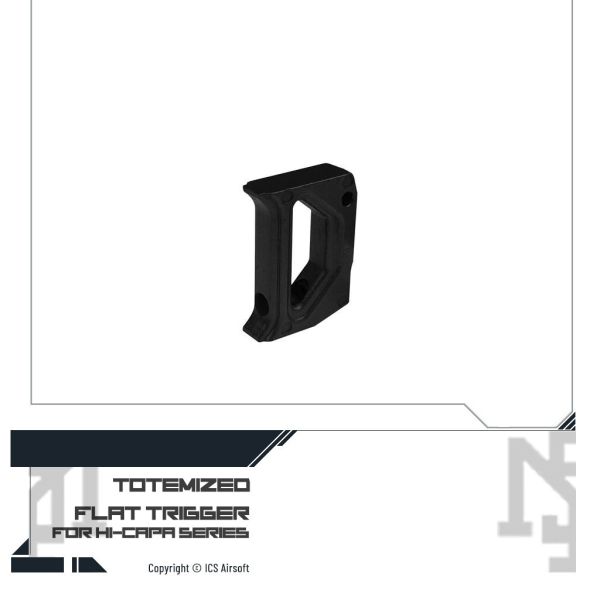 Hi-Capa Flat Trigger (Black) Hi-capa,repair,replacement,ICS,AH-72