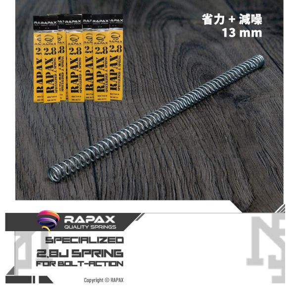 RAPAX 2.8J Light-pull Spring (APS2, for SRS / TAC41 / SSG / VSR) RAPAX,2.8J,Light-pull,Spring,APS2,SRS,TAC-41,SSG,VSR