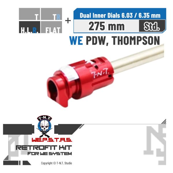 T-N.T. APS-X HOP-UP System WEPSTAS WE System Std. Retrofit Kit (230mm - 640mm) T-N.T.,APS-X HOP-UP System,WEPSTAS,WE,Std.,Retrofit Kit