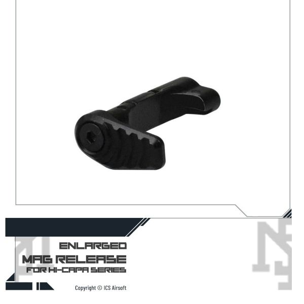 Hi-Capa Enlarged Mag Release (Black) Hi-capa,repair,replacement,MX-025
