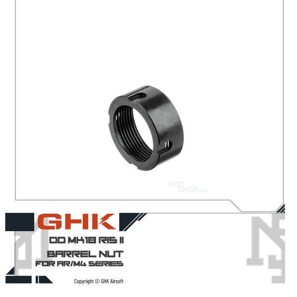 GHK AR/M4 DD MK18 RIS II Barrel Nut GHK,AR,M4