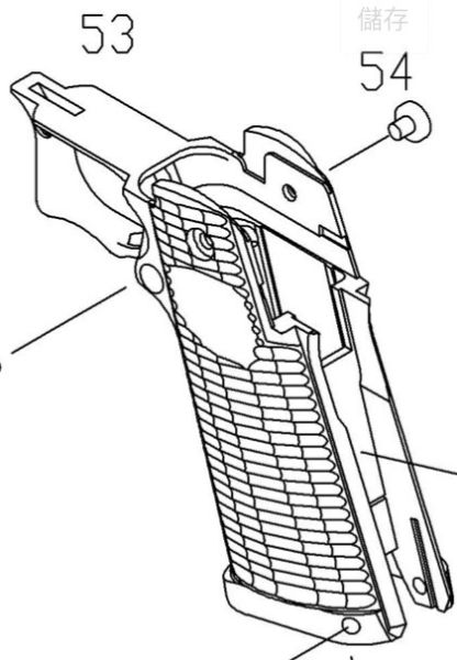 KJWORKS KP-19 原廠零件 #53 KJWORKS KP-19 原廠零件,YMS