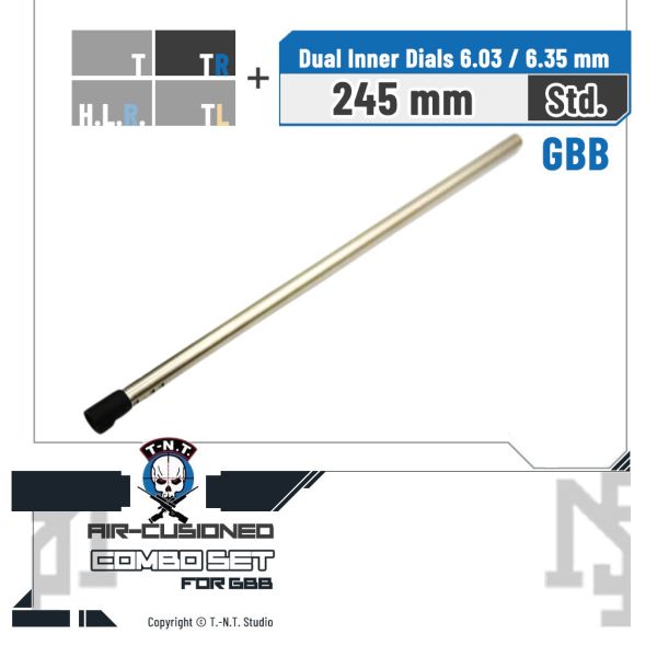 T-N.T. APS-X HOP-UP System GBB [Std.] Upgrade Kit (245 mm + T-HOP/TR-HOP/HLR-HOP/TL-HOP) T-N.T.,APS-X HOP-UP System,GBB,Std.,Upgrade Kit,inner barrel,HOP bucking,245 mm,T-HOP,TR-HOP,HLR-HOP,TL-HOP,YMS AIRSOFT,YMS,AIRSOFT,YAMASHUN,TAIWAN AIRSOFT,AIRSOFT TAIWAN,亞瑪順,生存遊戲