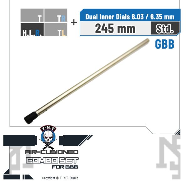 T-N.T. APS-X HOP-UP System GBB [Std.] Upgrade Kit (245 mm + T-HOP/TR-HOP/HLR-HOP/TL-HOP) T-N.T.,APS-X HOP-UP System,GBB,Std.,Upgrade Kit,inner barrel,HOP bucking,245 mm,T-HOP,TR-HOP,HLR-HOP,TL-HOP,YMS AIRSOFT,YMS,AIRSOFT,YAMASHUN,TAIWAN AIRSOFT,AIRSOFT TAIWAN,亞瑪順,生存遊戲