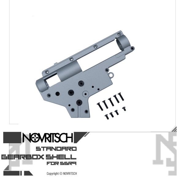 NOVRITSCH The SSR9 Gearbox Shell NOVRITSCH,SSR9,AEG,AEG Magazine,6mm,9mm,AR9,PDW,Gearbox,Shell