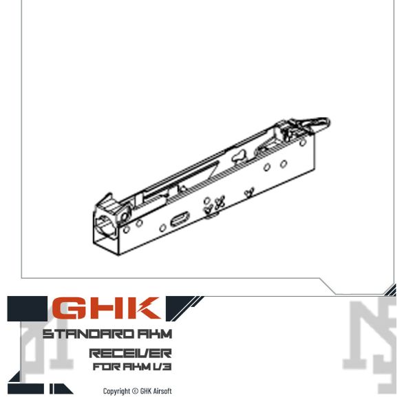 GHK AKM V3 Receiver GHK,AK,AK-47,AK-74,AKM,AKM V3