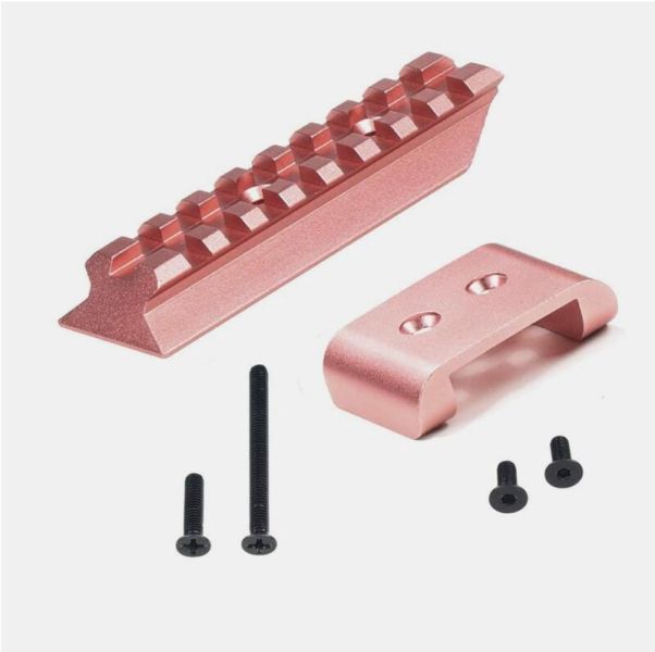 NOVRITSCH SSR90 Picatinny/Rail Minimal Receiver Conversion (Gold/Pink/Black) NOVRITSCH,SSR90,FN Herstal,P90,AEG,Minimal Receiver,Conversion Kit,Picatinny,Rail,YMS AIRSOFT,YMS,AIRSOFT,YAMASHUN,TAIWAN AIRSOFT,AIRSOFT TAIWAN,亞瑪順,生存遊戲