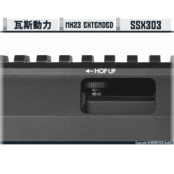 NOVRITSCH The SSX303 靜音 直壓 瓦斯步槍 NOVRITSCH,The SSX303,MK23,SSX23,靜音,瓦斯,NBB,步槍,YMS AIRSOFT,YMS,AIRSOFT,YAMASHUN,TAIWAN AIRSOFT,AIRSOFT TAIWAN,亞瑪順,生存遊戲