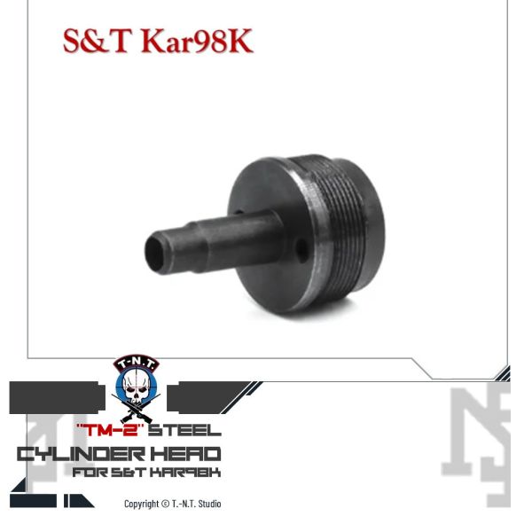 T-N.T. S&T Kar98k "TM-2" Steel Cylinder Head T-N.T.,S&T,Kar98k,TM-2,Upgrade,Steel,Sear
