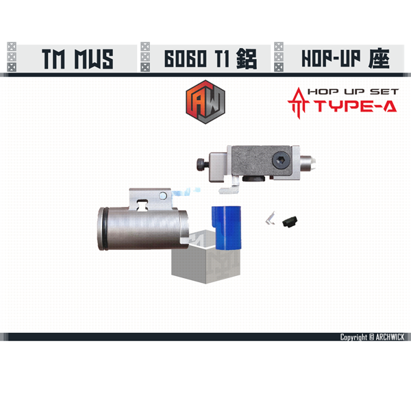 ARCHWICK TA-001 TYPE-A MWS TDC HOP-UP Set (Inner Barrel Fixer included) ARCHWICK,TA-001,TYPE-A,MWS,TDC,HOP-UP,Inner Barrel Fixer,,YMS AIRSOFT,YMS,AIRSOFT,YAMASHUN,TAIWAN AIRSOFT,AIRSOFT TAIWAN,亞瑪順,生存遊戲