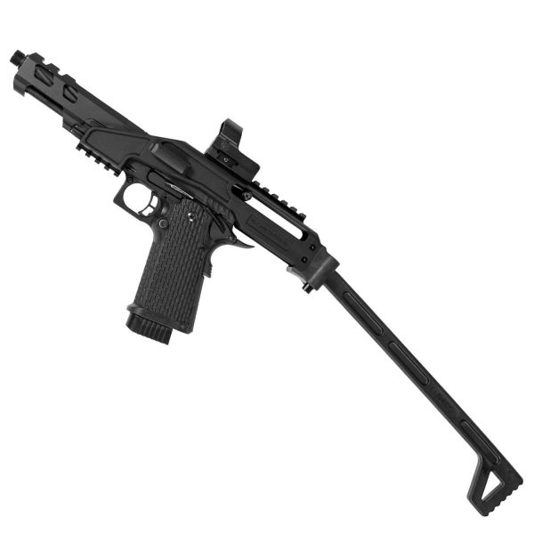 NOVRITSCH SSP5用卡賓 衝鋒 套件 Hi Capa Carbine Kit, 手槍轉SMG, PCC套件, SSP5, SSP1, GBB改裝, 輕量卡賓, airsoft SMG, YMS