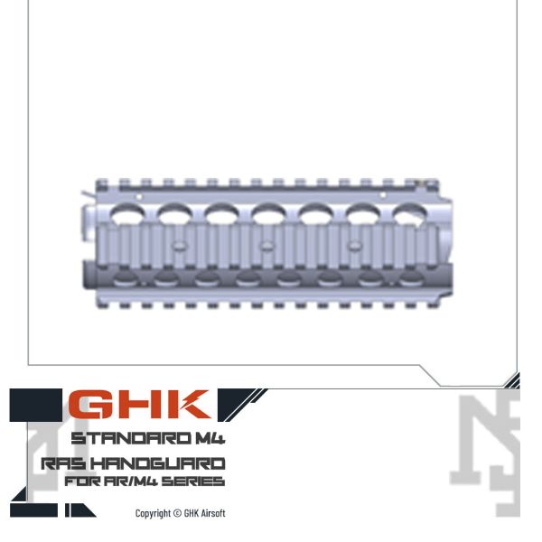GHK AR/M4 RAS Handguard GHK,AR,M4