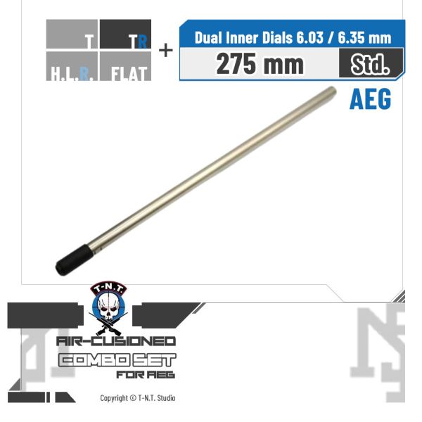 T-N.T. APS-X HOP-UP System AEG 標準 管皮升級組 (275 mm + T-HOP, TR-HOP) T-N.T.,APS-X HOP-UP System,AEG,標準,管皮升級組,精密管,內管,HOP皮,275 mm,T-HOP,TR-HOP