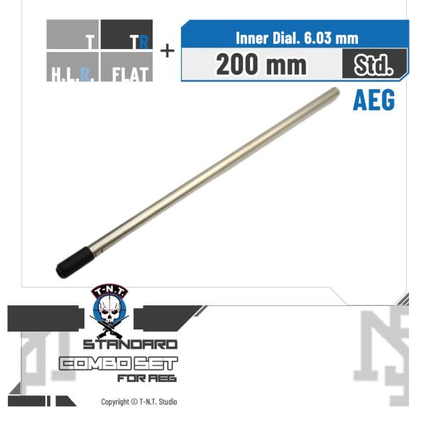 T-N.T. APS-X HOP-UP System AEG 標準 管皮升級組 (200 mm + T-HOP, TR-HOP) T-N.T.,APS-X HOP-UP System,AEG,標準,管皮升級組,精密管,內管,HOP皮,200 mm,T-HOP,TR-HOP