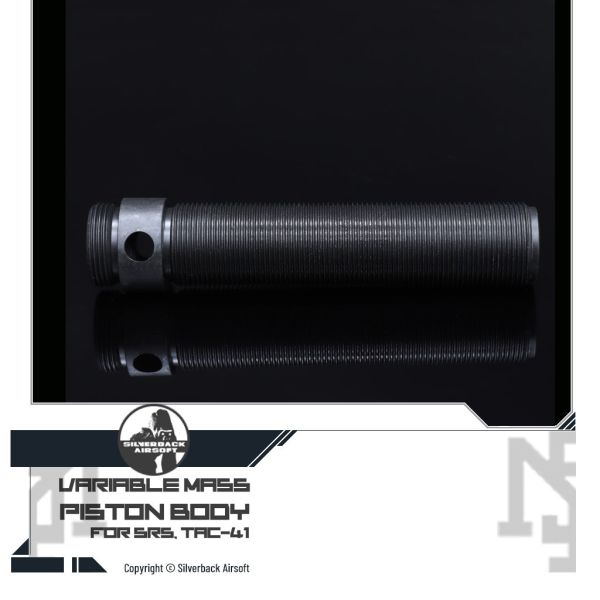 Silverback SRS TAC-41 Variable Mass Piston Body Silverback,SBA,SRS,TAC-41,Variable Mass Piston Body,SBA-BPS-33