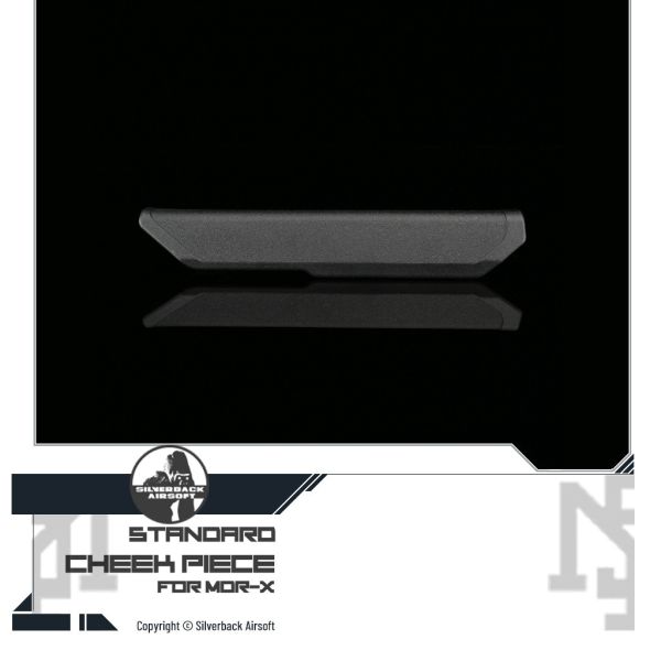 Silverback MDR-X Cheek Piece (Black, FDE) Silverback,SBA,MDR-X,Cheek Piece,Black,FDE
