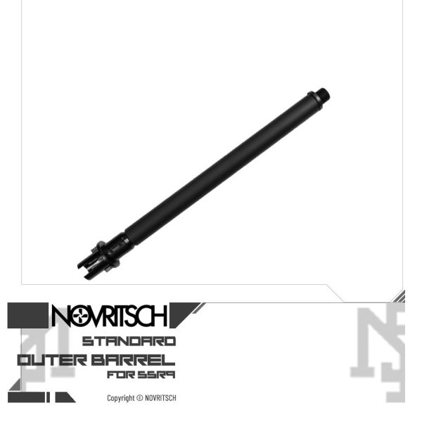 NOVRITSCH The SSR9 Outer Barrel NOVRITSCH,SSR9,AEG,AEG Magazine,6mm,9mm,AR9,PDW,Outer Barrel