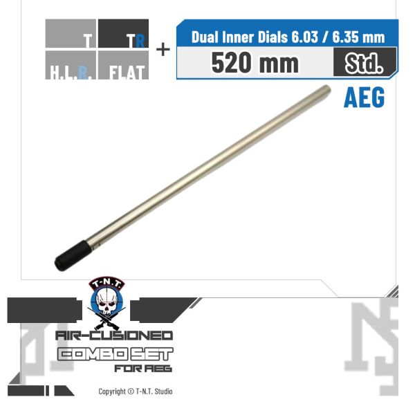 T-N.T. APS-X HOP-UP System AEG 標準 管皮升級組 (520 mm + T-HOP, TR-HOP) T-N.T.,APS-X HOP-UP System,AEG,標準,管皮升級組,精密管,內管,HOP皮,520 mm,T-HOP,TR-HOP