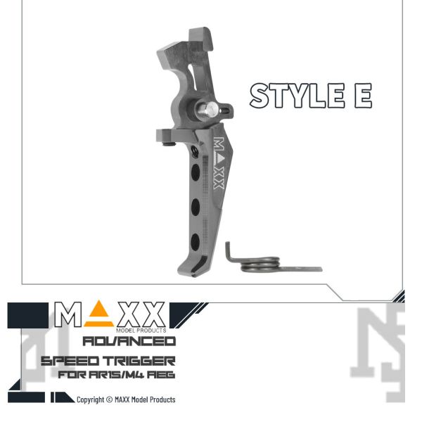MAXX AEG Style E Advanced Speed Trigger (Titan) MAXX,AEG,Style E,Advanced,Speed Trigger,Titan,MX-TRG002SET