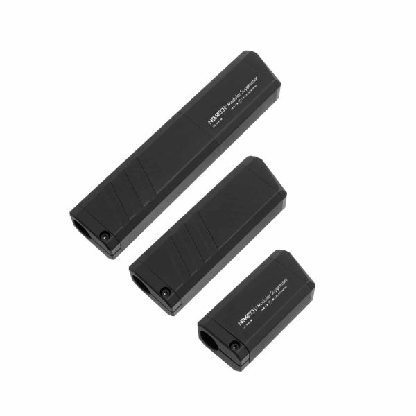NOVRITSCH 模組化 裝飾造型 抑制器 V2 (14 mm 逆牙) 仿真滅音器,Mock Suppressor,SSP18,SSX23,SSE18,14mm逆牙,16mm正牙,氣槍配件,外觀改裝,可收槍套