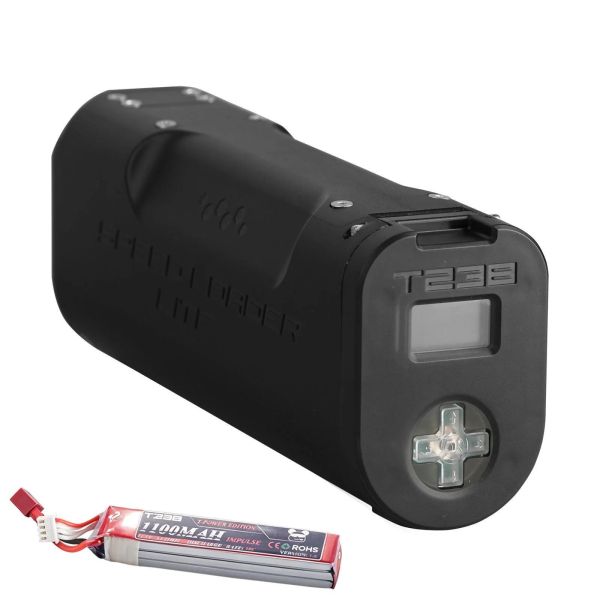 T238 Lite版 數控填彈器 T238, Electric Speed Loader, 電動填彈器, BB Loader, GBB填彈器, AEG填彈器, Airsoft BBs, OLED裝彈器, YMS
