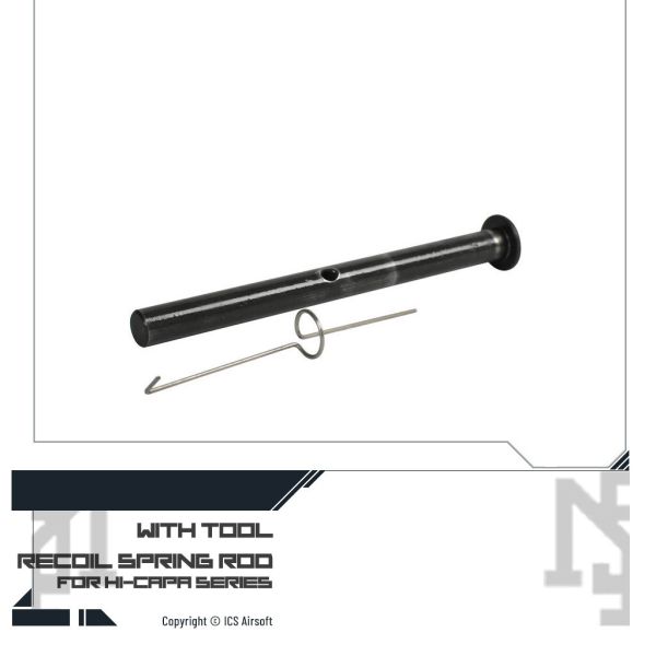 5.1吋 Hi-Capa Recoil Spring Rod disassembling Tool Hi-capa,repair,replacement,ICS,AH-09