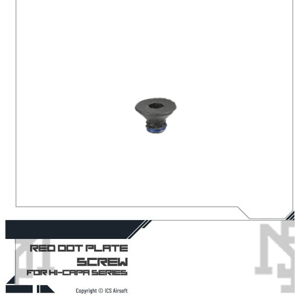 Hi-capa Red Dot Plate Screw Hi-capa,repair,replacement,ICS,AH-03