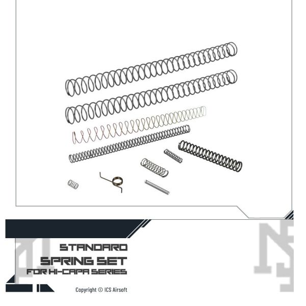Hi-Capa 彈簧組 Hi-Capa,維修,替換,ICS,AH-56