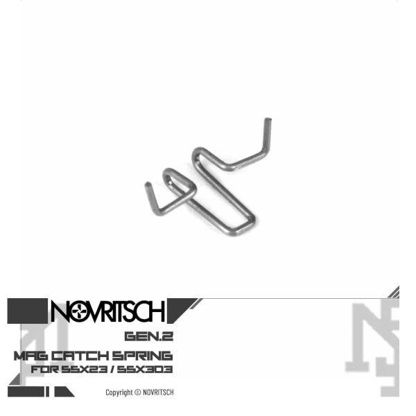 NOVRITSCH The SSX23 / SSX303 Mag Catch Spring GEN.2 NOVRITSCH,Mk23,SSX23,SSX303,Mag Catch,Spring,GEN.2