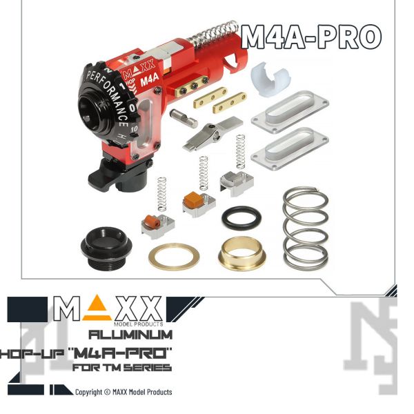 MAXX TM "M4A-PRO" HOP-UP MAXX,TM,Tokyo Marui,M4P-PRO,HOP-UP,MX-HOP010MA