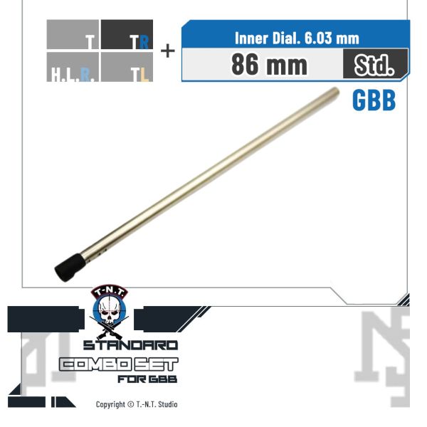 T-N.T. APS-X HOP-UP System GBB [Std.] Upgrade Kit (86 mm + T-HOP/TR-HOP/HLR-HOP/TL-HOP) T-N.T.,APS-X HOP-UP System,GBB,Std.,Upgrade Kit,inner barrel,HOP bucking,86 mm,T-HOP,TR-HOP,HLR-HOP,TL-HOP,YMS AIRSOFT,YMS,AIRSOFT,YAMASHUN,TAIWAN AIRSOFT,AIRSOFT TAIWAN,亞瑪順,生存遊戲