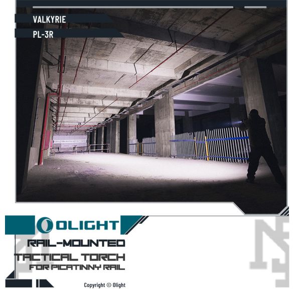 OLIGHT PL-3R VALKYRIE Tactical Flashlight (Black) OLIGHT,PL-3R,VALKYRIE,Tactical Light,Black,YMS AIRSOFT,YMS,AIRSOFT,YAMASHUN,TAIWAN AIRSOFT,AIRSOFT TAIWAN,亞瑪順,生存遊戲