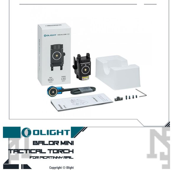 OLIGHT BALDR Mini Tactical Light & Laser (Black) OLIGHT,BALDR Mini,Tactical Light,Black,YMS AIRSOFT,YMS,AIRSOFT,YAMASHUN,TAIWAN AIRSOFT,AIRSOFT TAIWAN,亞瑪順,生存遊戲