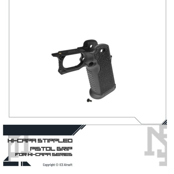 Hi-Capa Stippled 握把組 Hi-Capa,維修,替換,ICS,AH-76