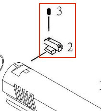 KJWORKS KP-11 原廠零件 前準心 KJWORKS KP-11 原廠零件,YMS